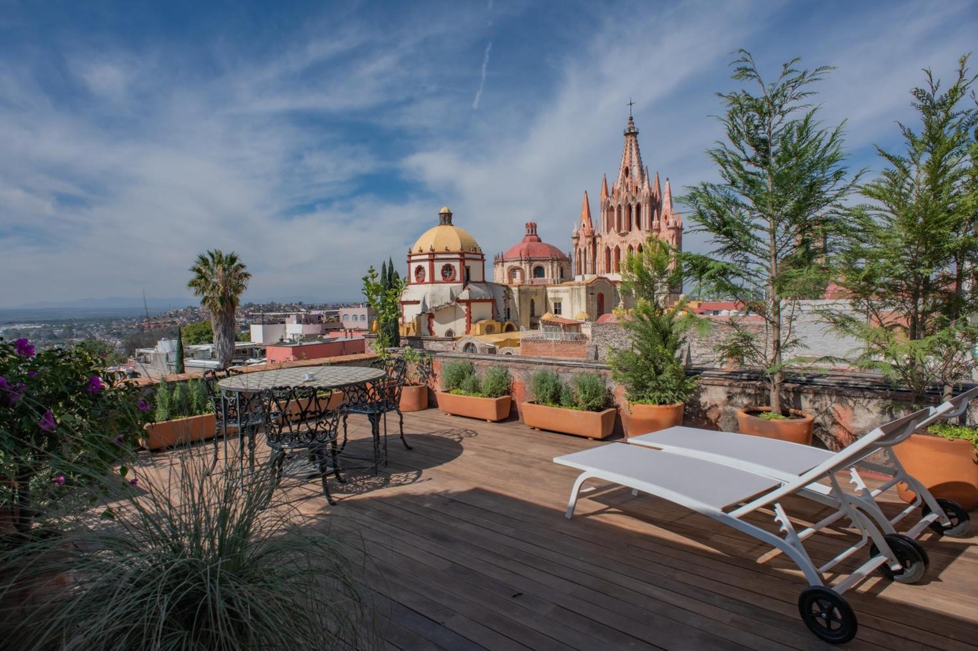 Suite De Lujo Con Terraza Panoramica San Miguel de Allende Eksteriør bilde